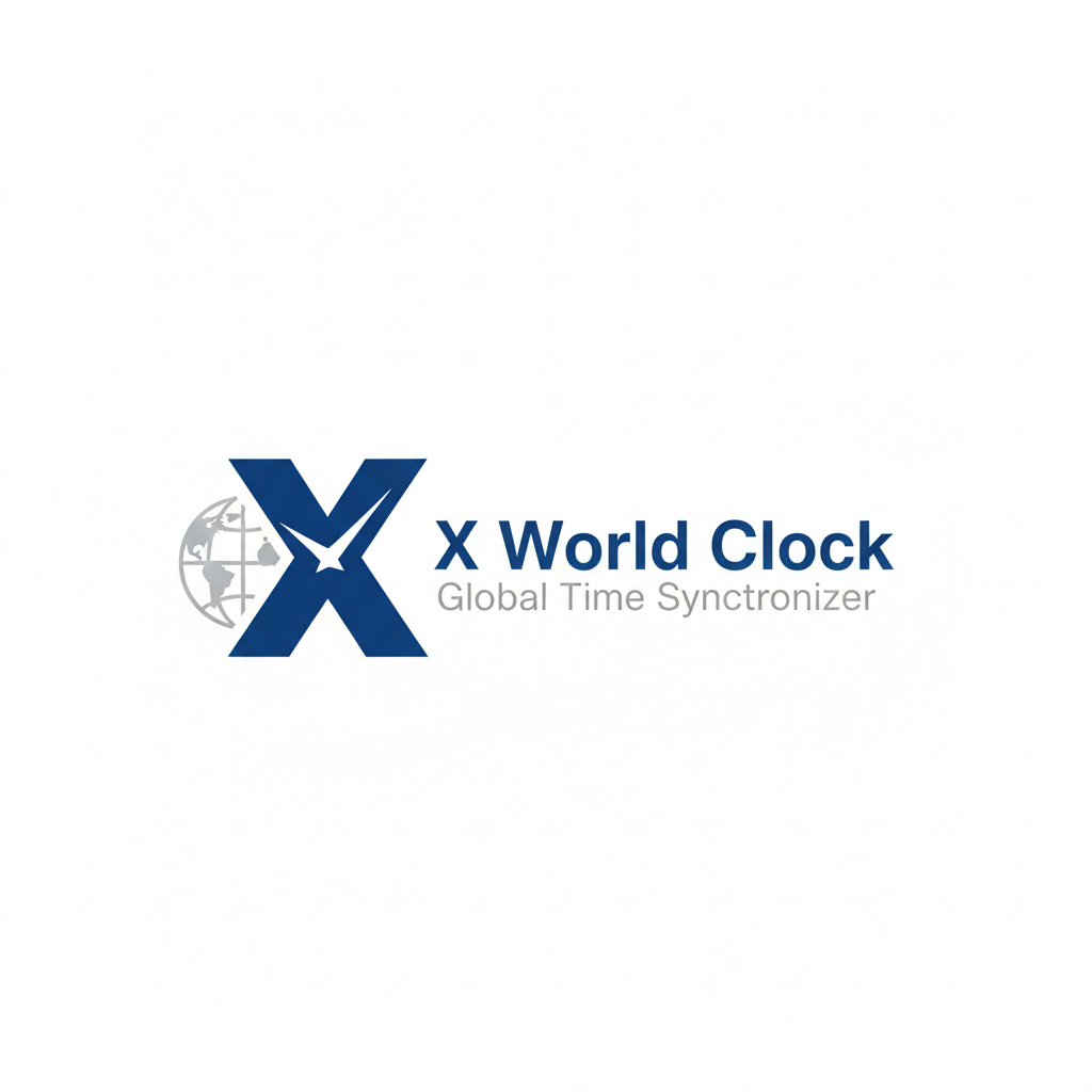 X World Clock Logo
